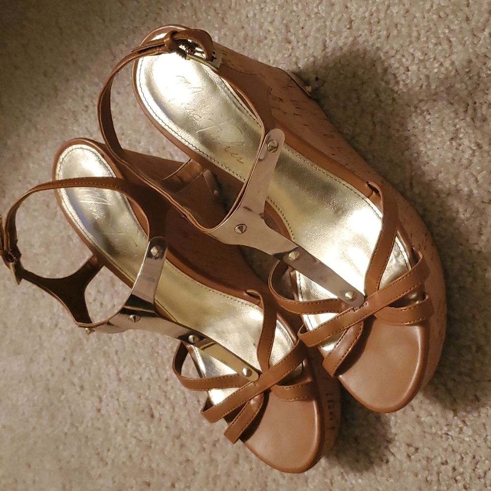 Marc Fisher wedge sandals